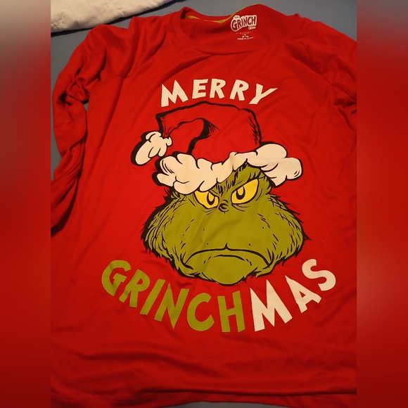 Grinch pj's. Christmas - Picture 2 of 3